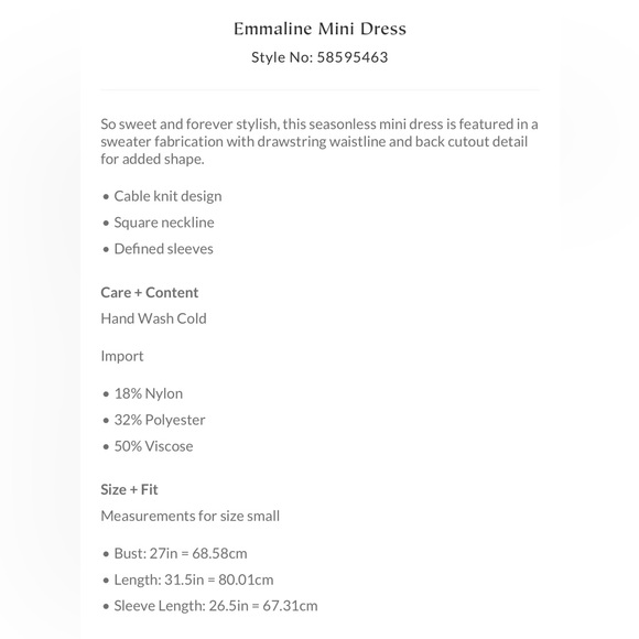 Free People Emmaline Mini Dress -Size Small - Picture 11 of 11